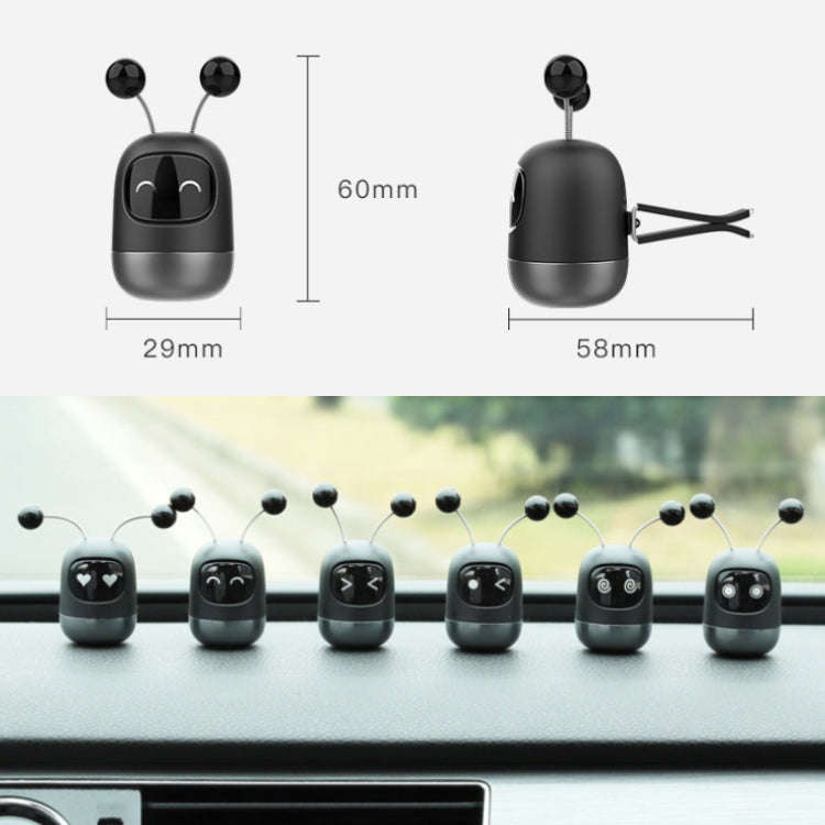 Cartoon Robot Car Air Outlet Aromatherapy(A Dull Expression)