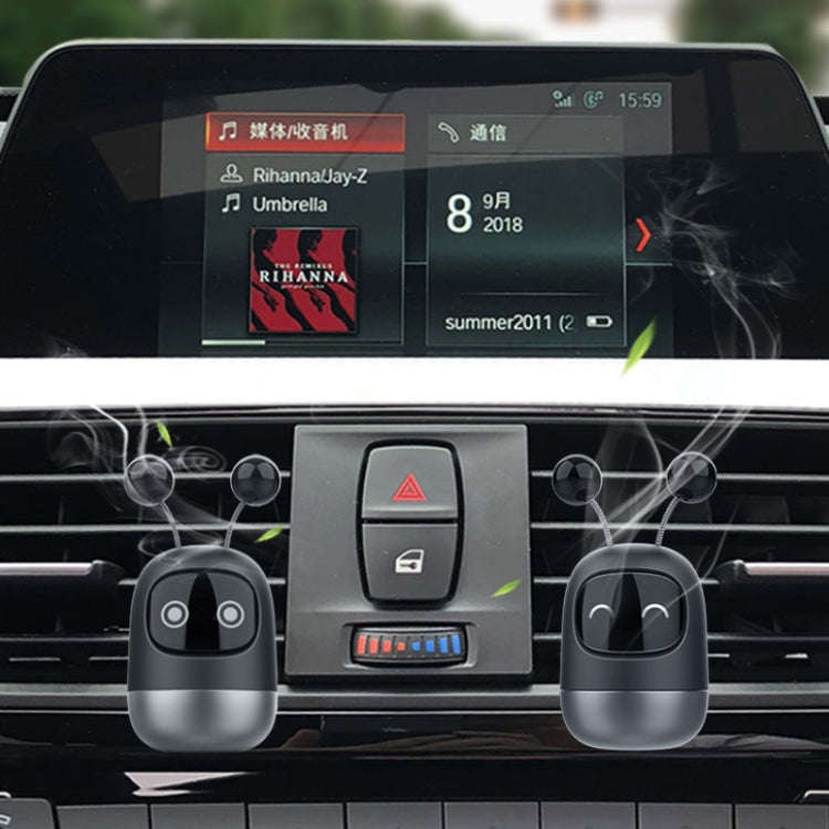 Cartoon Robot Car Air Outlet Aromatherapy(A Dull Expression)