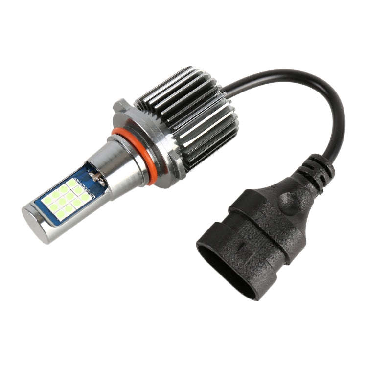 9006 2 PCS DC12-24V / 10.5W Car Fog Lights with 24LEDs SMD-3030 & Constant Current, Box Packaging...