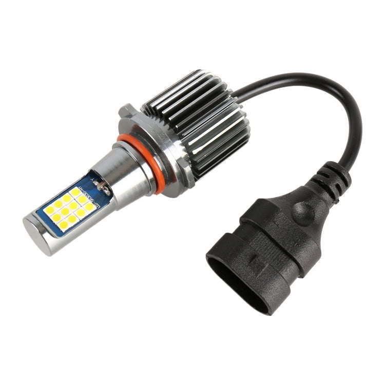 9006 2 PCS DC12-24V / 10.5W Car Fog Lights with 24LEDs SMD-3030 & Constant Current, Box Packaging...