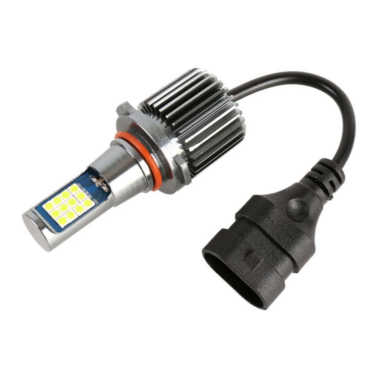 9006 2 PCS DC12-24V / 10.5W Car Fog Lights with 24LEDs SMD-3030 & Constant Current, Box Packaging...