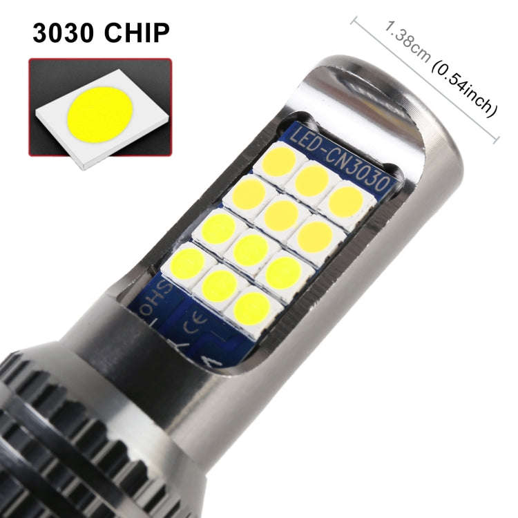 9006 2 PCS DC12-24V / 8.6W Car Double Colors Fog Lights with 24LEDs SMD-3030 & Constant Current, ...