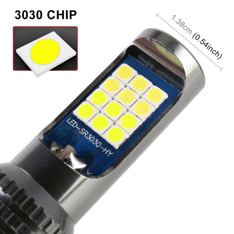 H11 / H8 2 PCS DC12-24V / 8.6W Car Double Colors Fog Lights with 24LEDs SMD-3030 & Constant Curre...