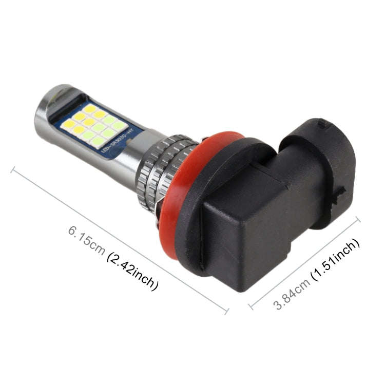 H11 / H8 2 PCS DC12-24V / 8.6W Car Double Colors Fog Lights with 24LEDs SMD-3030 & Constant Curre...