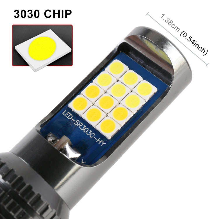 H11 / H8 2 PCS DC12-24V / 8.6W Car Double Colors Fog Lights with 24LEDs SMD-3030 & Constant Curre...