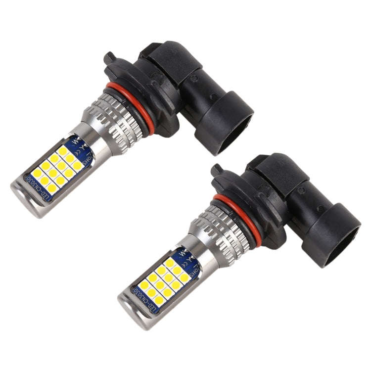 9005 2 PCS DC12-24V / 8.6W Car Fog Lights with 24LEDs SMD-3030 & Constant Current, Bag Packagin(G...