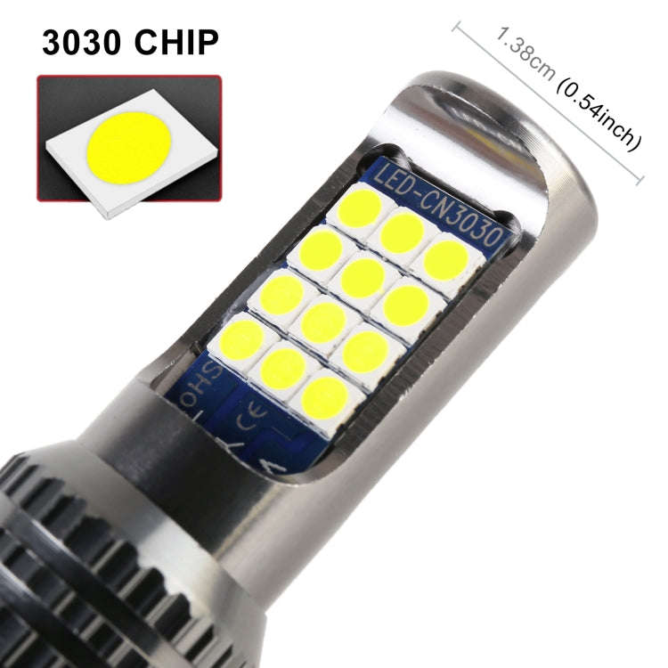 9005 2 PCS DC12-24V / 8.6W Car Fog Lights with 24LEDs SMD-3030 & Constant Current, Bag Packagin(L...