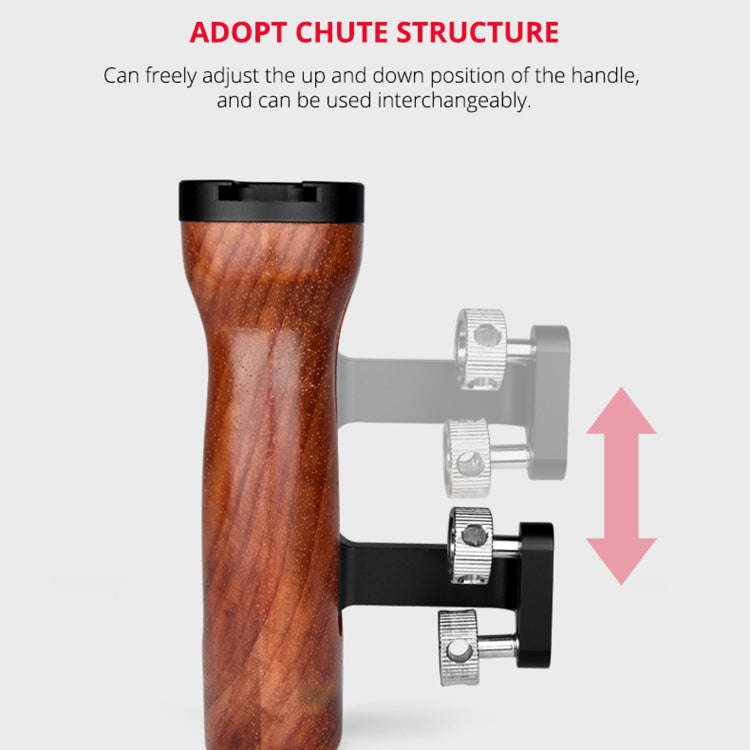 YELANGU A72 Universal Camera Wooden Handle