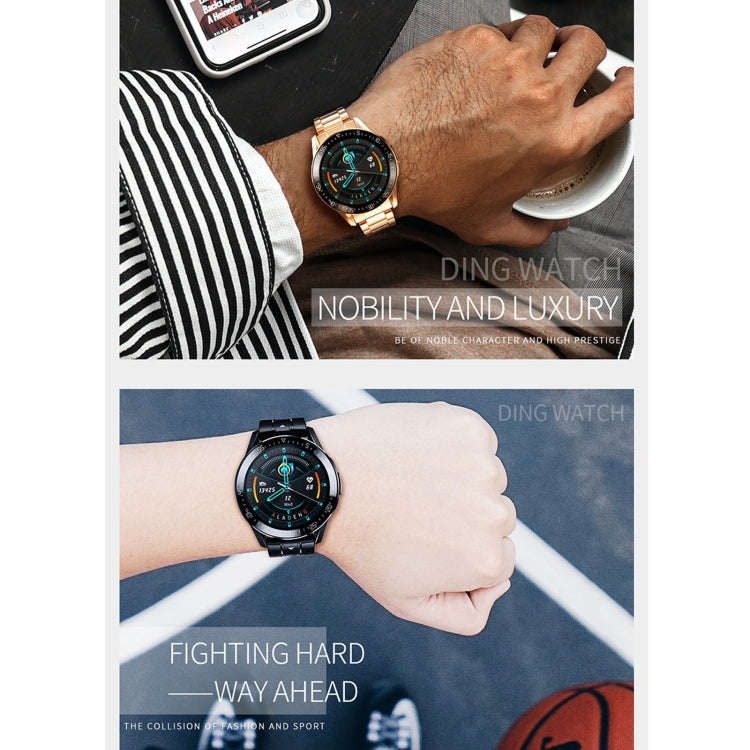 GT3 1.3 inch Full-fit Round Screen Smart Watch, Support Sleep Monitor / Heart Rate Monitor / Temp...