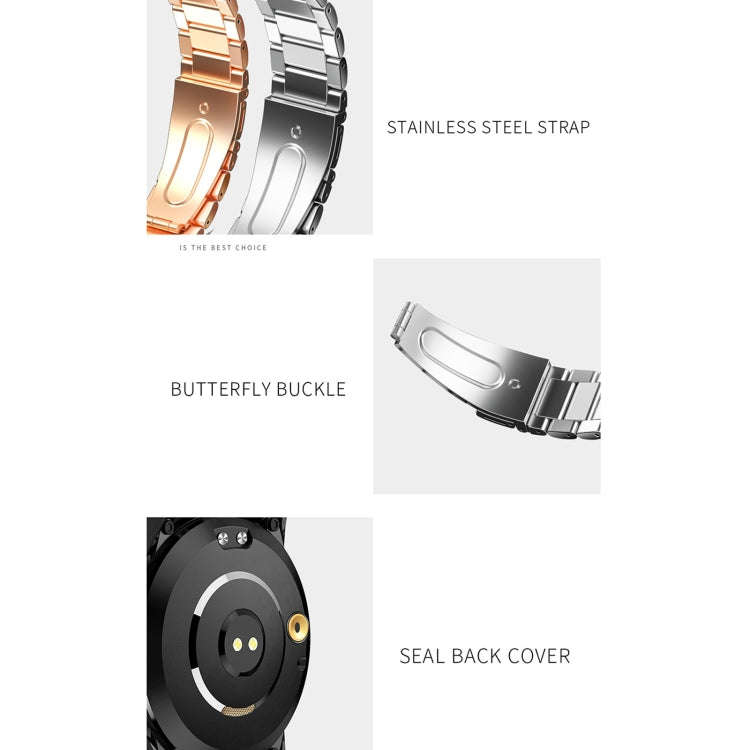 GT3 1.3 inch Full-fit Round Screen Smart Watch, Support Sleep Monitor / Heart Rate Monitor / Temp...