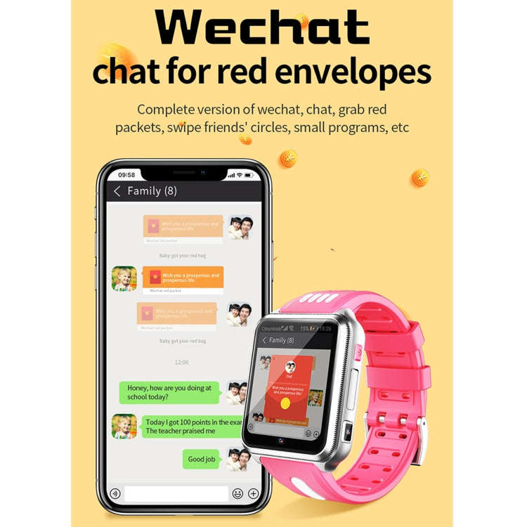 H1 1.54 inch Full-fit Screen Dual Cameras Smart Phone Watch, Support SIM Card / GPS Tracking / Re...