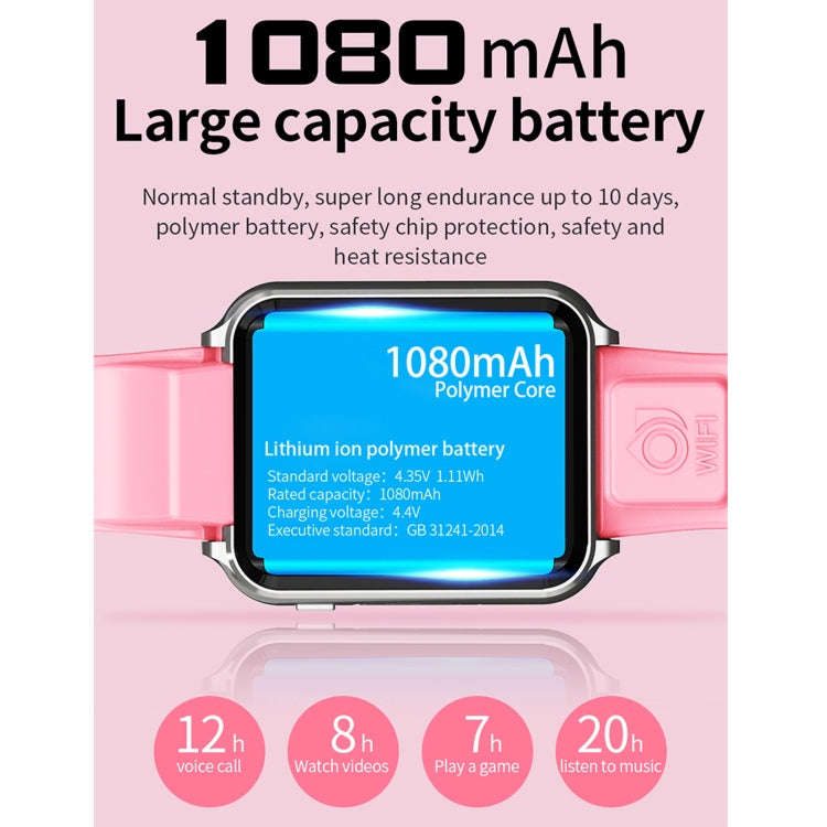 H1 1.54 inch Full-fit Screen Dual Cameras Smart Phone Watch, Support SIM Card / GPS Tracking / Re...