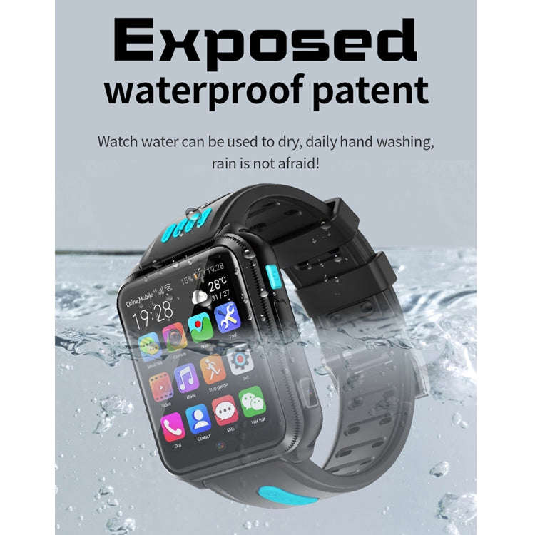 H1 1.54 inch Full-fit Screen Dual Cameras Smart Phone Watch, Support SIM Card / GPS Tracking / Re...