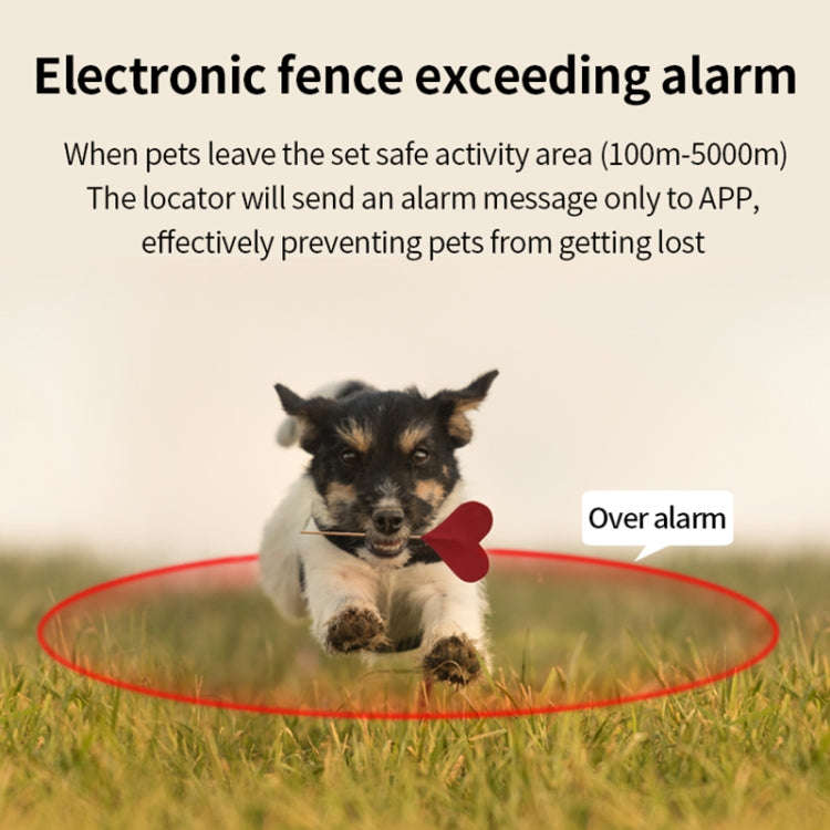 G12 IP67 Waterproof Pet GPS Tracker Dog Locator