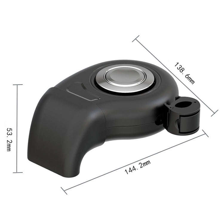 Portable Car Dashboard + Seat Hanging Electric Heater Winter Defroster, Voltage:12V(Black)