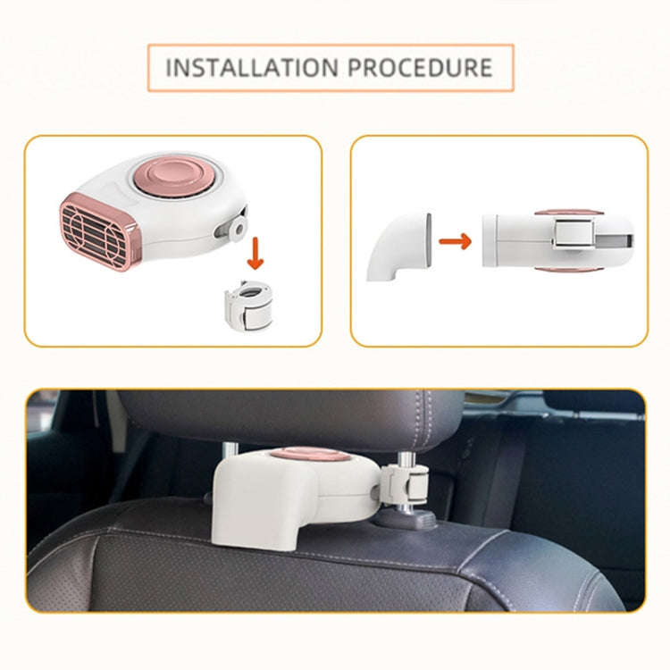 Portable Car Dashboard + Seat Hanging Electric Heater Winter Defroster, Voltage:12V(Black)