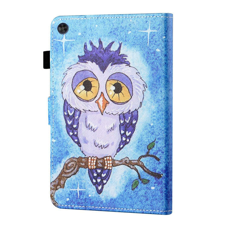 For Huawei Honor Pad 6 / X6 & Enjoy 2 & MatePad T10 / T10S Colored Drawing Stitching Horizontal F...