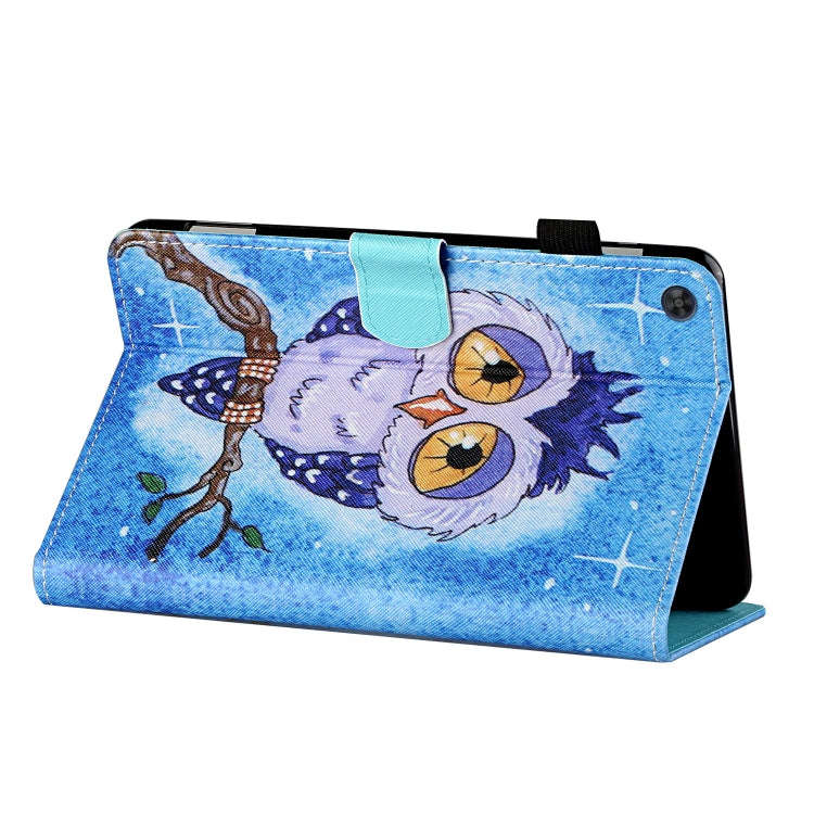 For Huawei Honor Pad 6 / X6 & Enjoy 2 & MatePad T10 / T10S Colored Drawing Stitching Horizontal F...