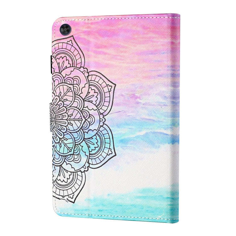 For Huawei Honor Pad 6 / X6 & Enjoy 2 & MatePad T10 / T10S Colored Drawing Stitching Horizontal F...