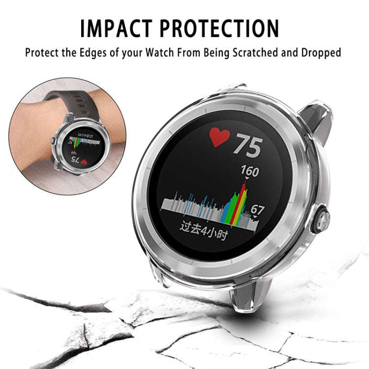 For Garmin Vivoactive 3 TPU Protective Case(Transparent)