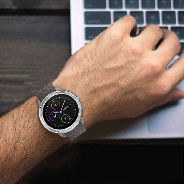 For Garmin Vivoactive 3 TPU Protective Case(Transparent)