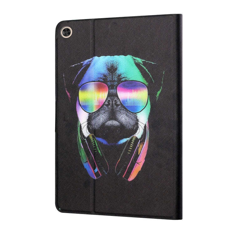 For Huawei Honor Pad 6 / X6 & Enjoy 2 & MatePad T10 / T10S Colored Drawing Horizontal Flip Leathe...