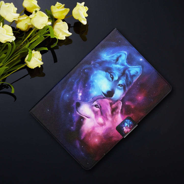 For Huawei MatePad 5G 10.4 BAH3-AN10 Colored Drawing Horizontal Flip Leather Case with Holder & C...