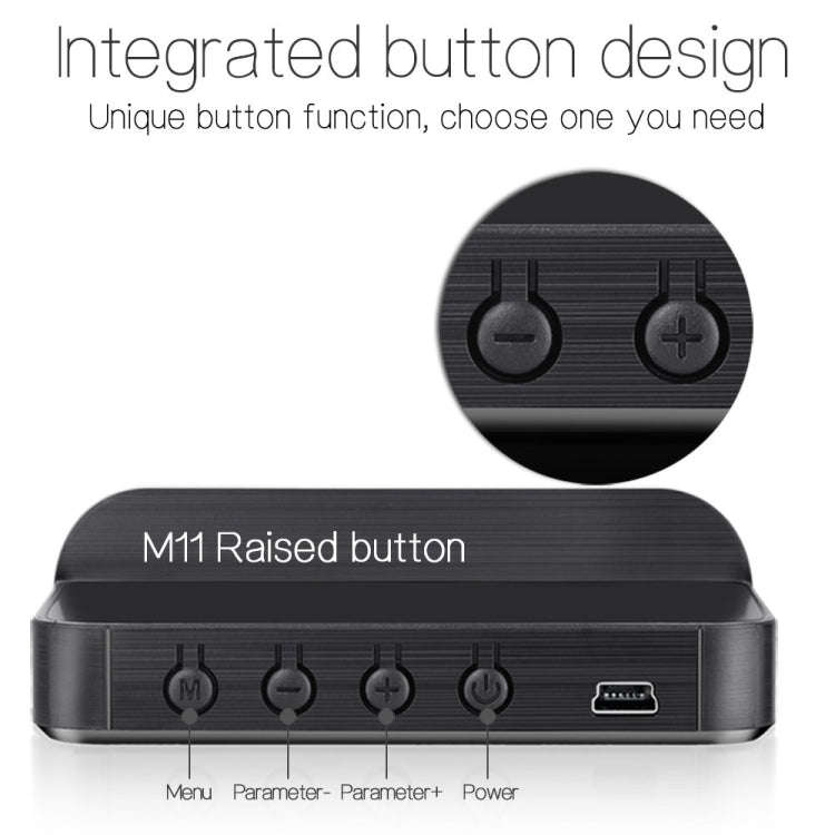 M11 Car OBD2 + GPS Mode Head-up Display HUD Overspeed / Speed / Water Temperature Alarm