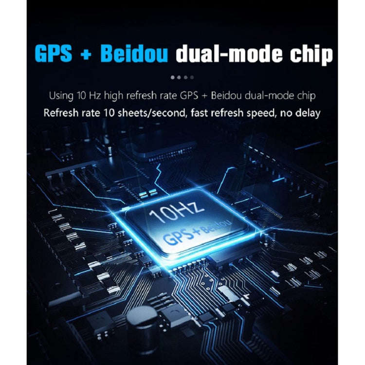 M13 Plus OBD2 + GPS Mode Car Head-up Display HUD Overspeed / Speed / Water Temperature Alarm / El...
