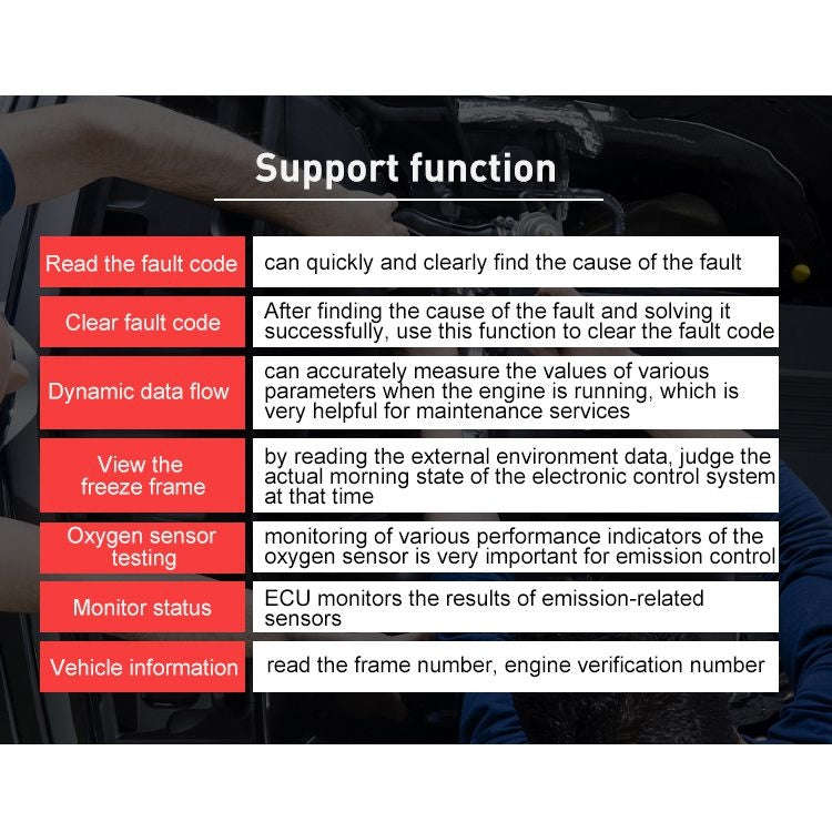 KONNWEI KW860 Car 2.8 inch TFT Color Screen Battery Tester Support 8 Languages / I Key Analysis F...