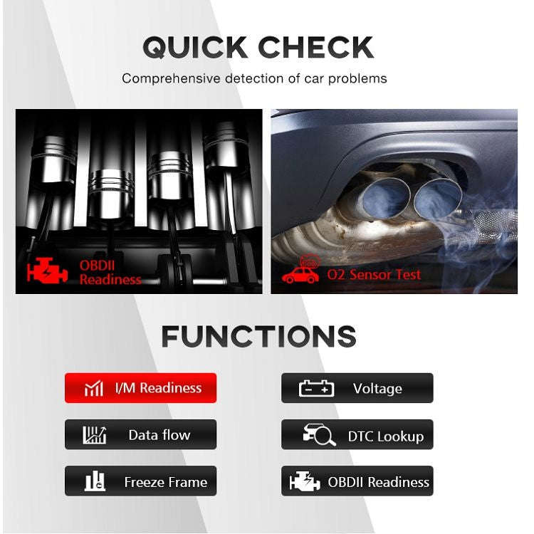 KONNWEI KW860 Car 2.8 inch TFT Color Screen Battery Tester Support 8 Languages / I Key Analysis F...