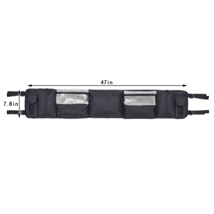 Car Roll Bar Storage Bag Organizer for Jeep Wrangler LJ TJ JK JL 1955-2020