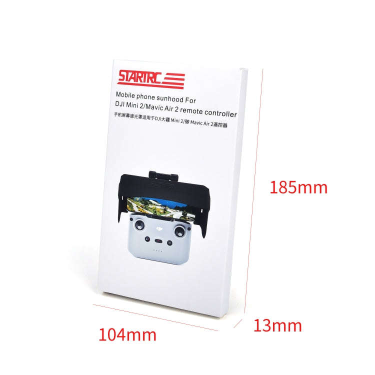 STARTRC 1108859 Dedicated Foldable Remote Control Magnetic Sunshade Anti-reflective Plate for DJI...