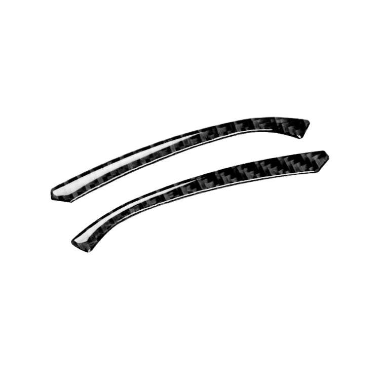 Car Carbon Fiber Dashboard Decorative Strip for Nissan 370Z Z34 2009-, Left and Right Drive Unive...