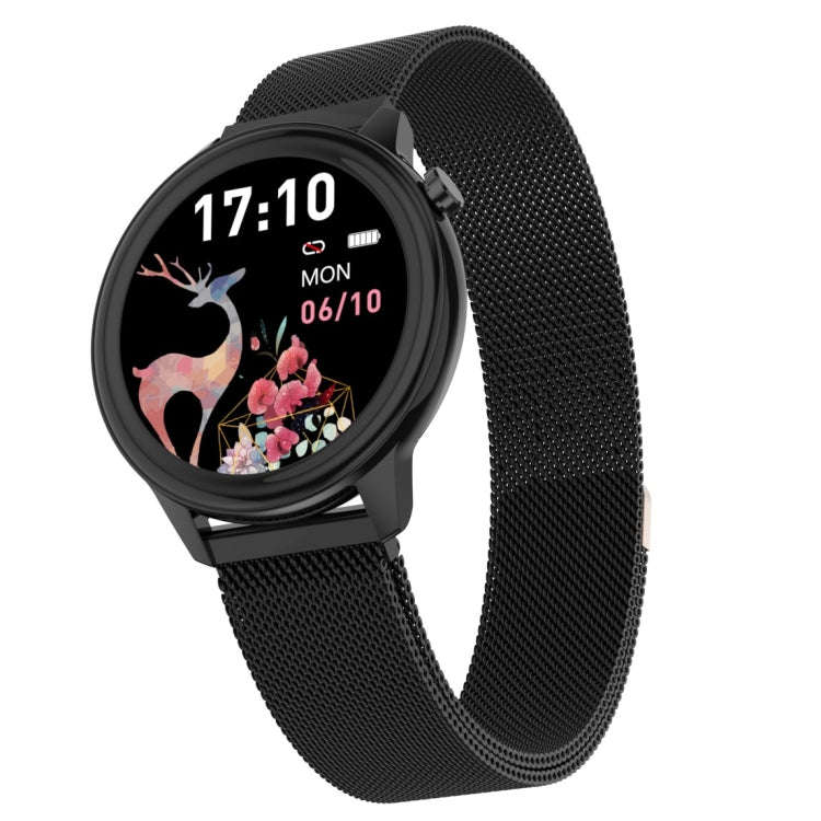 F80 1.3 inch TFT Color Screen IP68 Waterproof Women Smart Watch, Support Body Temperature Monitor...
