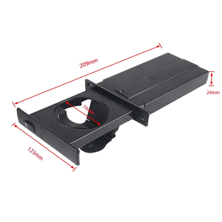Car Right Side Button Retractable Cup Holder 51459125626 for BMW