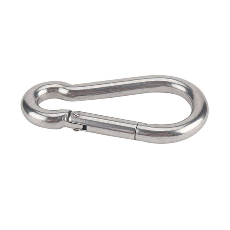 RV Trailer Spring Safety Rope Breakaway Cable, Safety Buckle Size:M8 x 80mm(Red)
