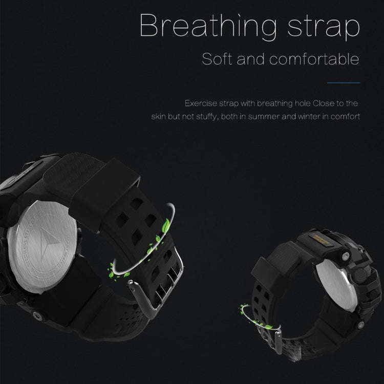 Lokmat MK16 LCD Screen 50m Waterproof Smart Watch, Support Information Reminder / Remote Camera /...