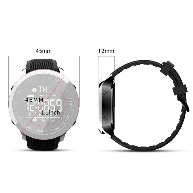 Lokmat MK18 1.1 inch Circle Screen IP68 Waterproof Smart Watch, Support Information Reminder / Re...