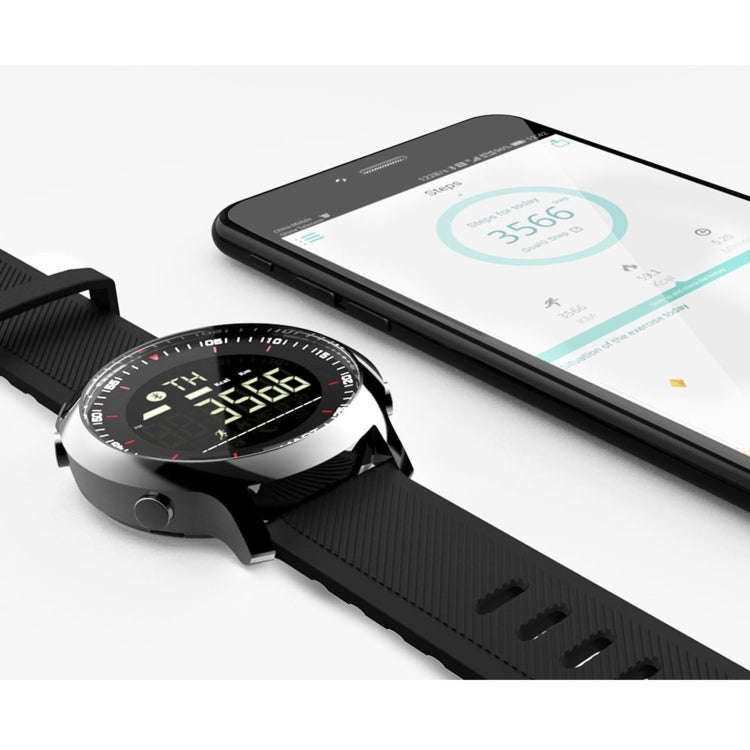 Lokmat MK18 1.1 inch Circle Screen IP68 Waterproof Smart Watch, Support Information Reminder / Re...