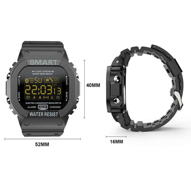 Lokmat MK22 1.21 inch FSTN LCD Screen 50m Waterproof Smart Watch, Support Information Reminder / ...
