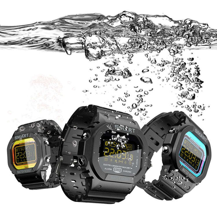 Lokmat MK22 1.21 inch FSTN LCD Screen 50m Waterproof Smart Watch, Support Information Reminder / ...