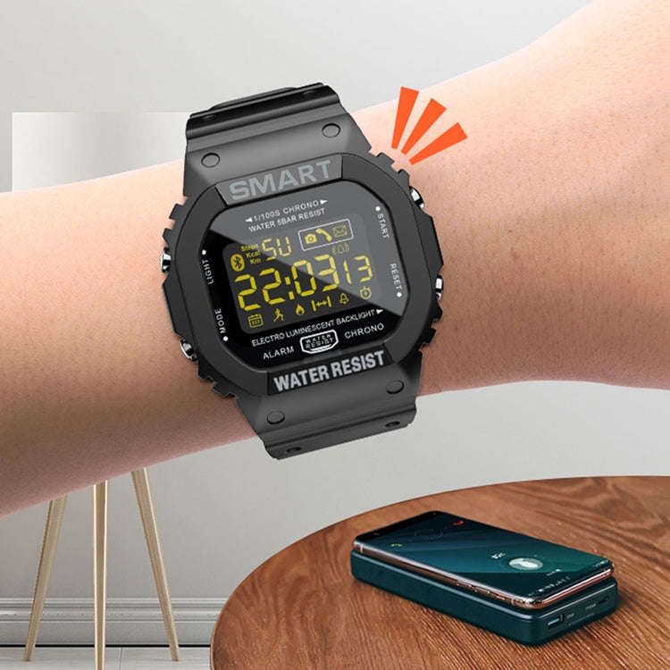 Lokmat MK22 1.21 inch FSTN LCD Screen 50m Waterproof Smart Watch, Support Information Reminder / ...