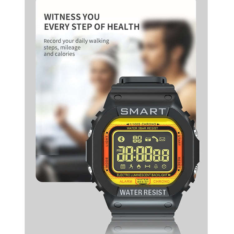 Lokmat MK22 1.21 inch FSTN LCD Screen 50m Waterproof Smart Watch, Support Information Reminder / ...