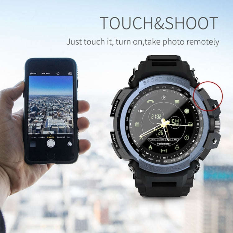 Lokmat MK28 1.4 inch FSTN Screen IP68 Waterproof Smart Watch, Support Information Reminder / Remo...