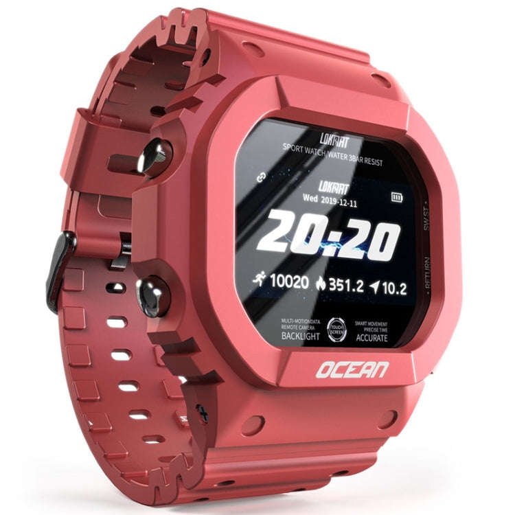 Lokmat OCEAN 1.14 inch TFT Touch Screen IP68 Waterproof Smart Watch, Support Information Reminder...