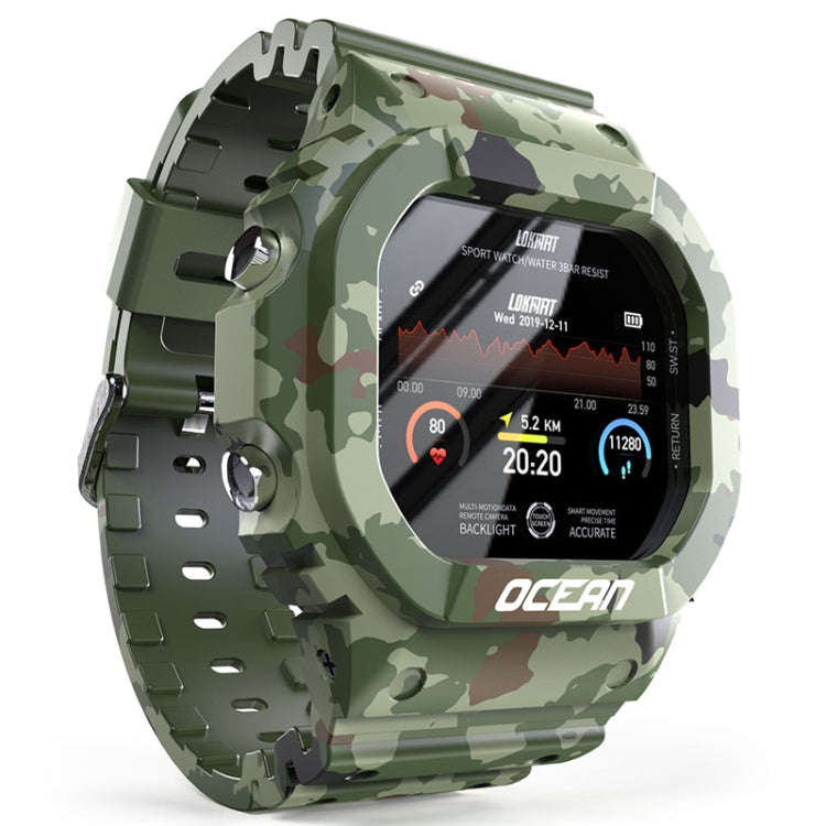 Lokmat OCEAN 1.14 inch TFT Touch Screen IP68 Waterproof Smart Watch, Support Information Reminder...