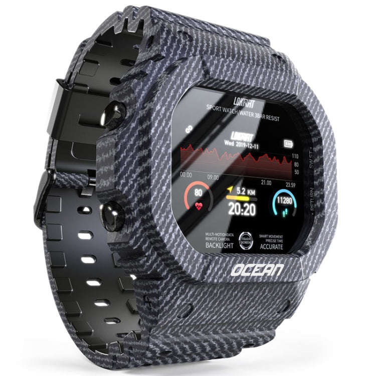 Lokmat OCEAN 1.14 inch TFT Touch Screen IP68 Waterproof Smart Watch, Support Information Reminder...