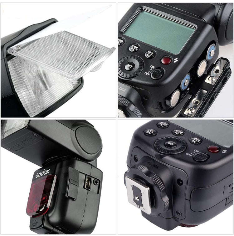 Godox TT600 2.4GHz Wireless 1/8000s HSS Flash Speedlite Camera Top Fill Light for Canon / Nikon D...