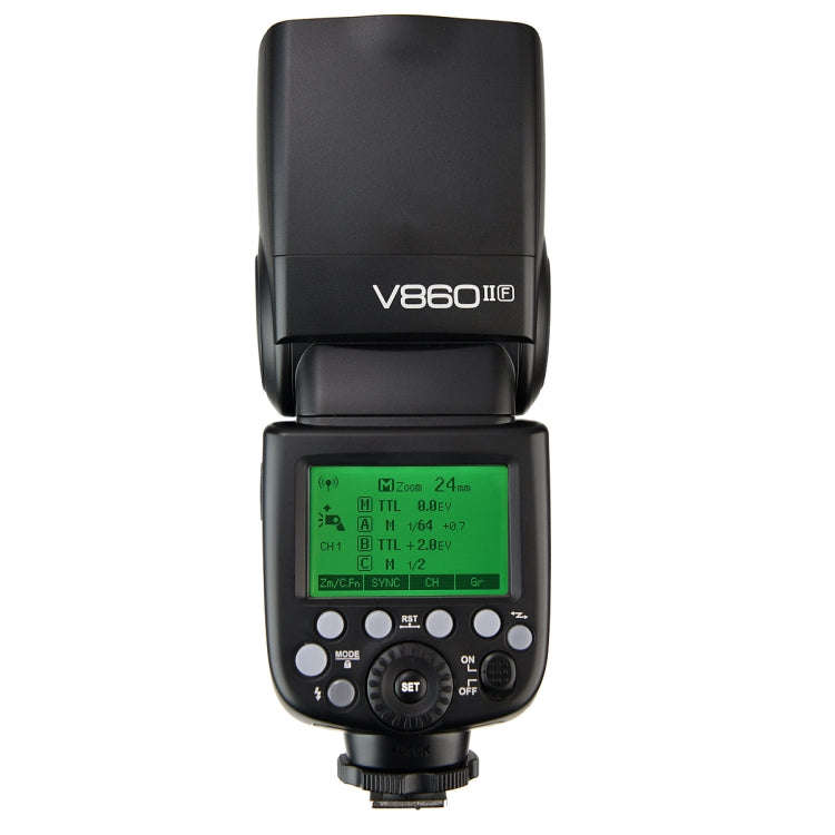 Godox V860IIF 2.4GHz Wireless 1/8000s HSS Flash Speedlite Camera Top Fill Light for Fujifil DSLR ...